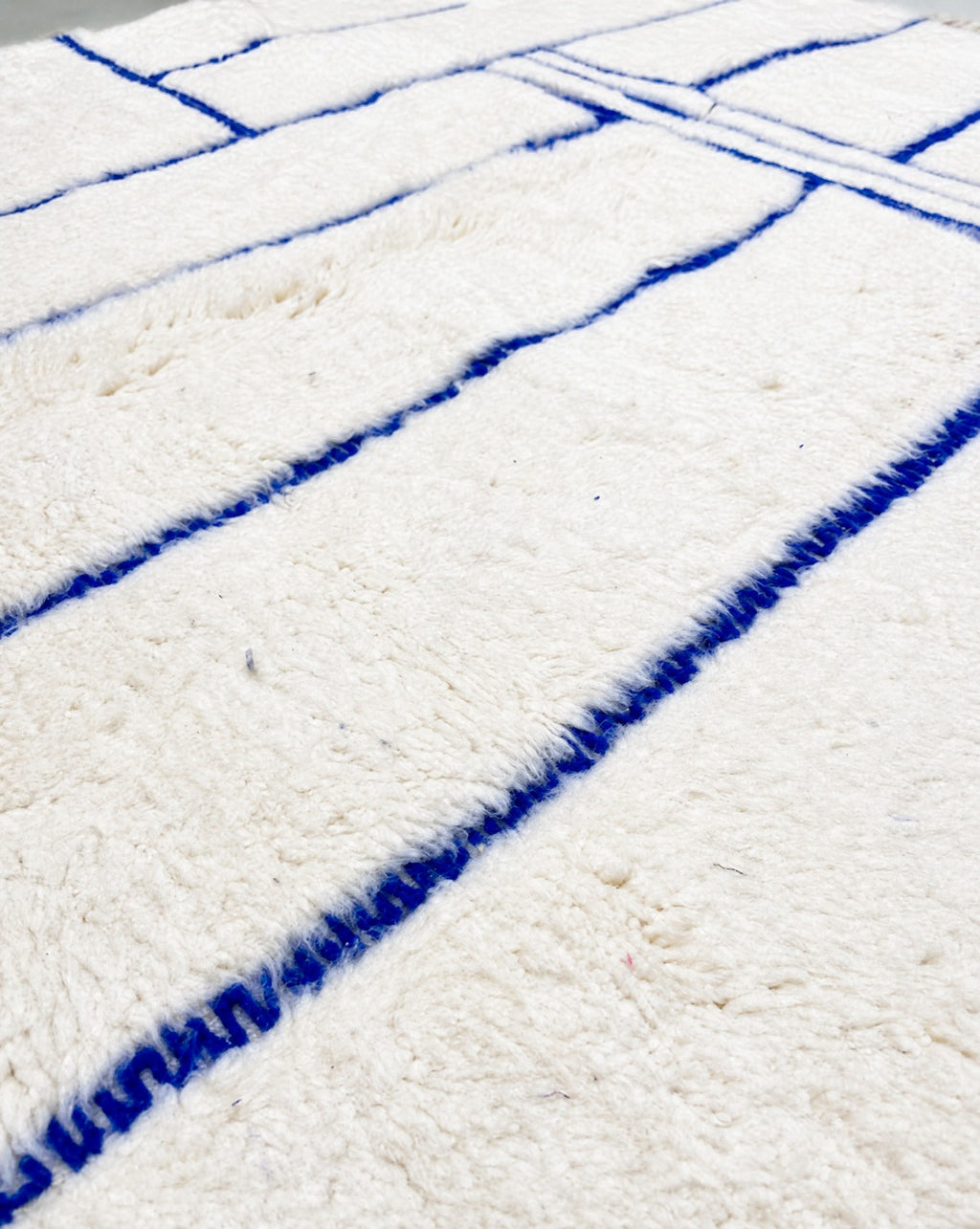 Alfombra bereber marroquí Beni Ouarain 2,44 x 1,53 m