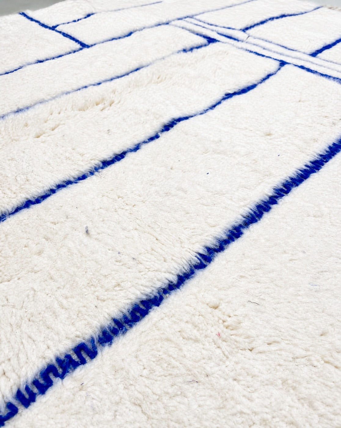 Alfombra bereber marroquí Beni Ouarain 2,44 x 1,53 m