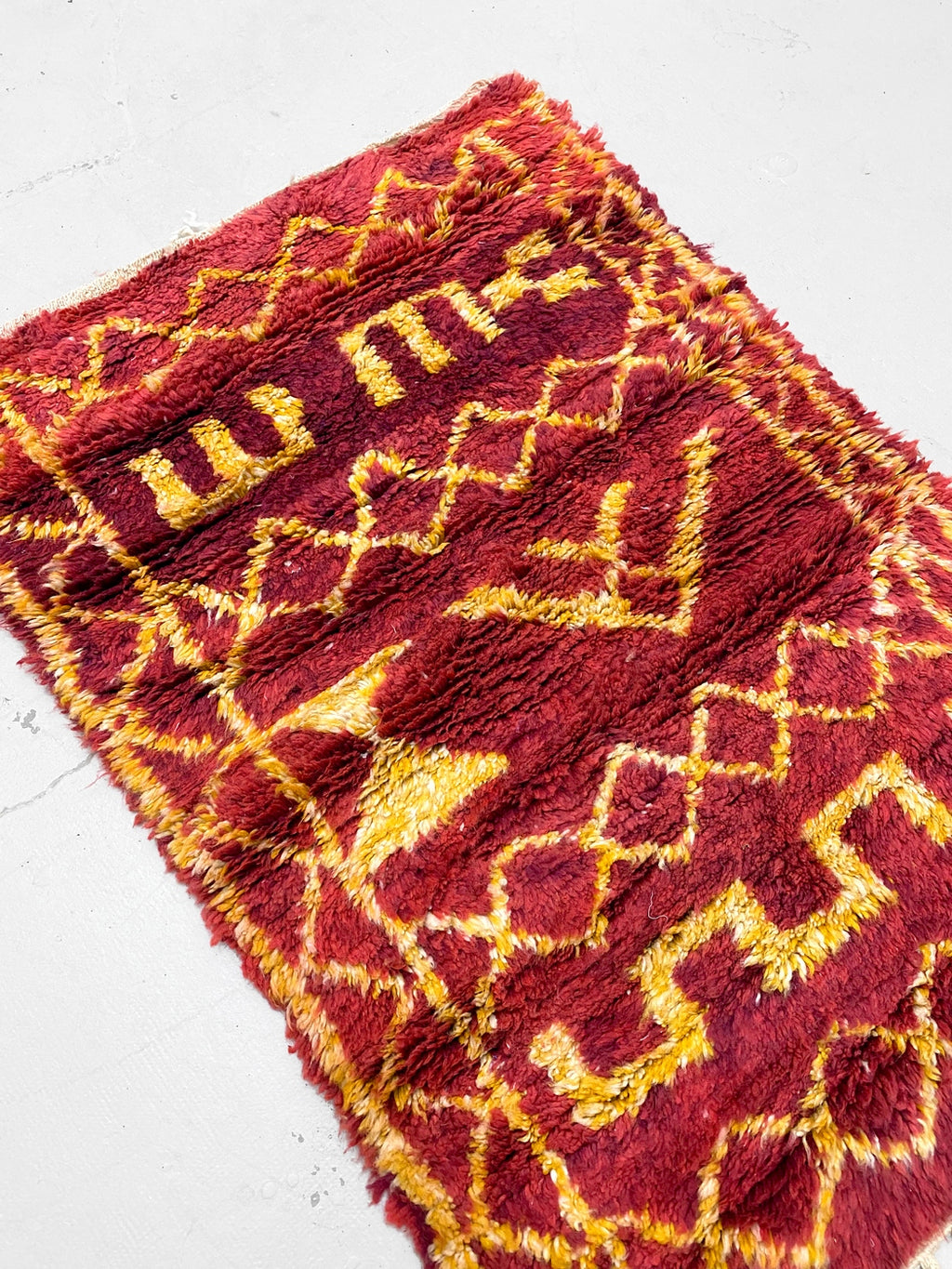 Alfombra bereber marroquí Beni Ouarain 1,53 x 1,08 m