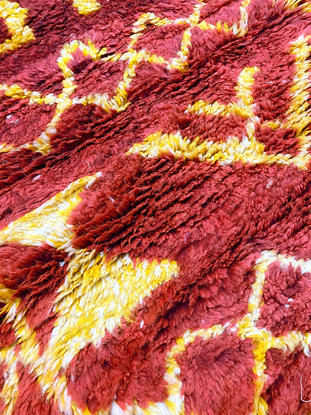 Alfombra bereber marroquí Beni Ouarain 1,53 x 1,08 m