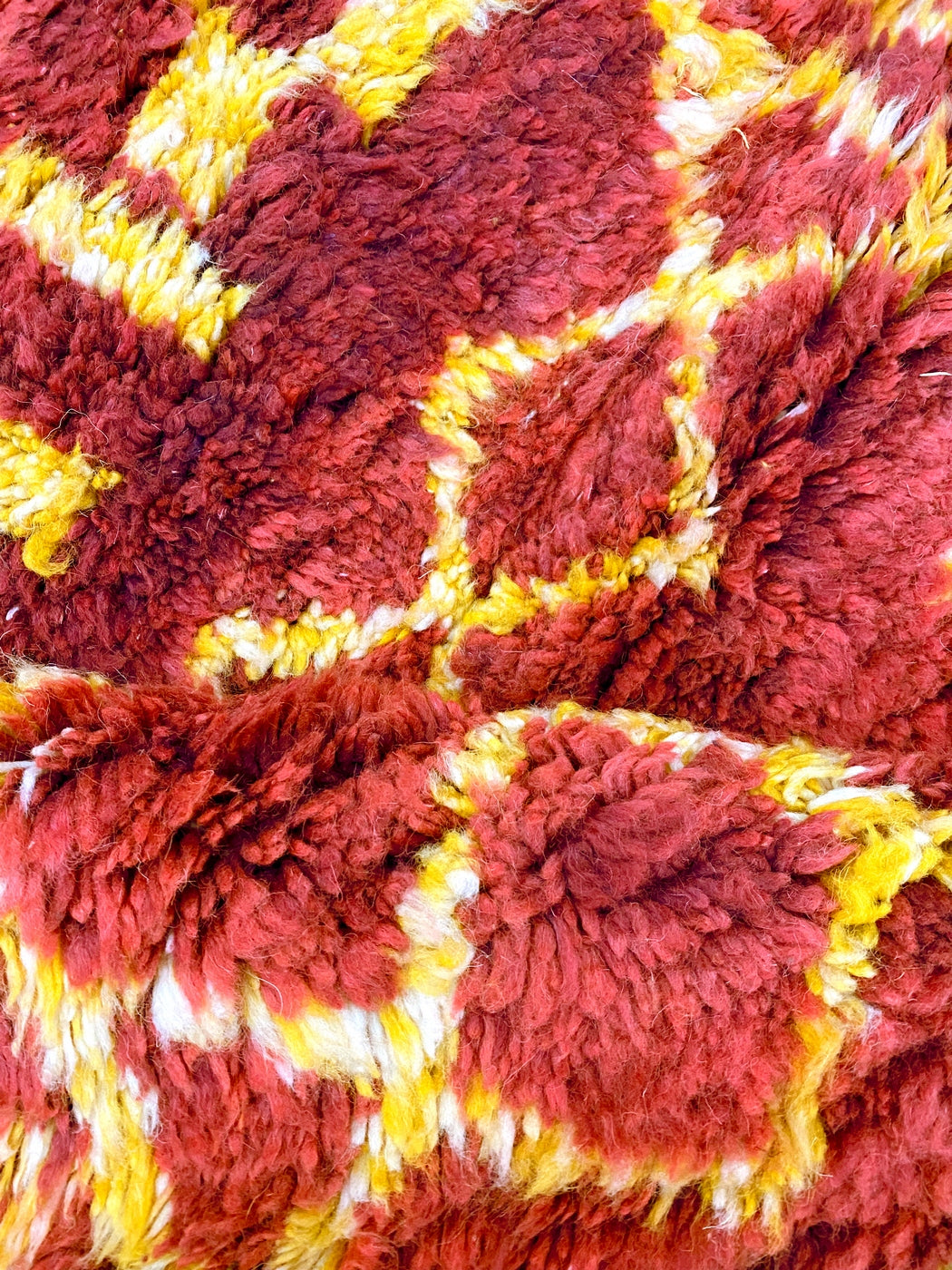 Alfombra bereber marroquí Beni Ouarain 1,53 x 1,08 m