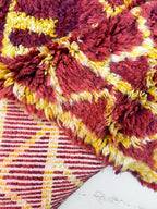 Alfombra bereber marroquí Beni Ouarain 1,53 x 1,08 m