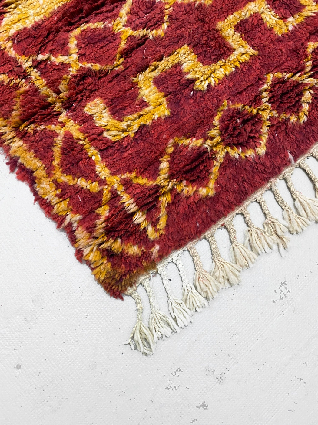Alfombra bereber marroquí Beni Ouarain 1,53 x 1,08 m