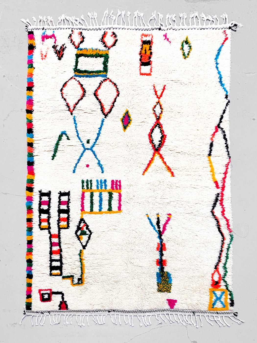 Alfombra bereber marroquí Azilal 2,98 x 1,85 m