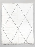Alfombra bereber Beni Ouarain 3,55 × 2,54 m