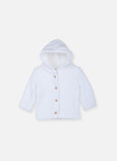 Manteaux En Coton Petits Chats - Blanc