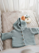 Little Cats Cotton Coats - Danube Blue