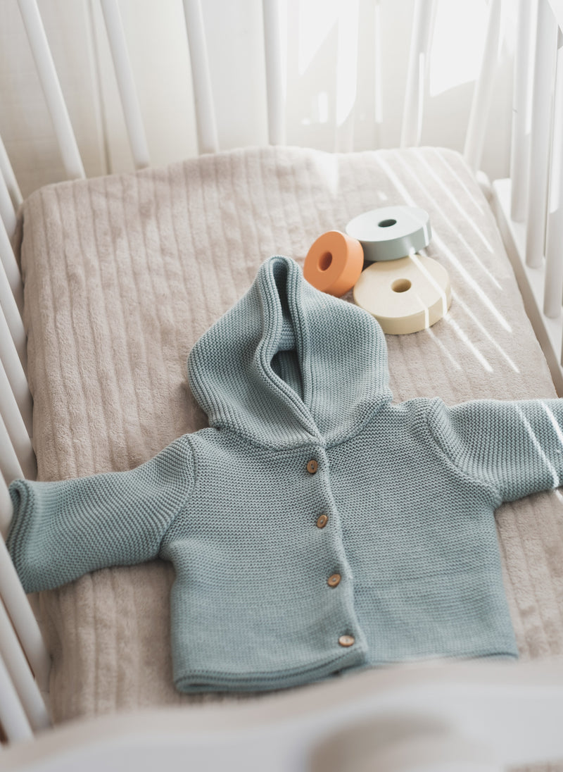 Little Cats Cotton Coats - Danube Blue