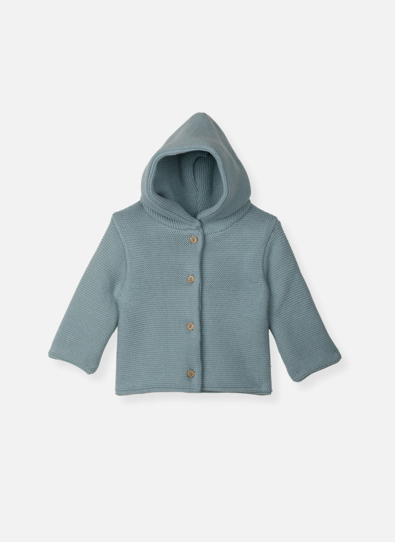 Little Cats Cotton Coats - Danube Blue