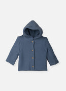 Little Cats Cotton Coats - Storm Blue