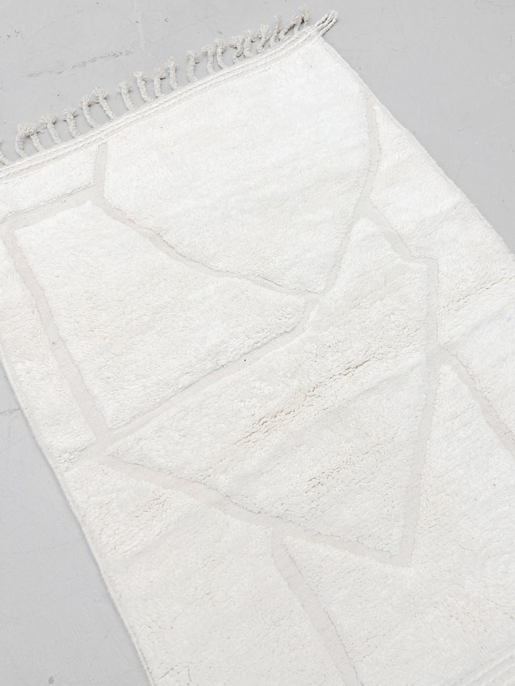 Tappeto berbero marocchino Beni Ouarain 1,58 × 0,87 m