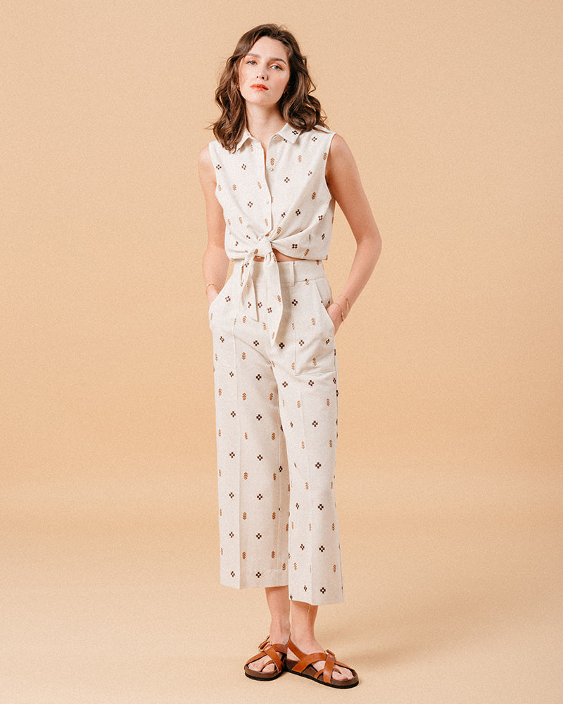 CAMEL MESSINA TROUSERS CAMEL