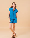 CHEMISE BLEU METISSE BLEU