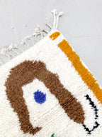 Moroccan Berber Beni Ouarain Rug 1.47 × 1.10 m