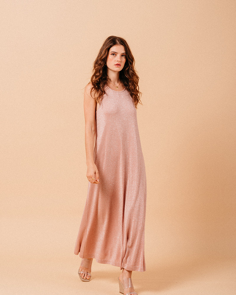 VESTIDO MICHELLE ROSA ROSA