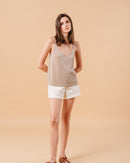 SHORT ECRU MIGNONNE ECRU