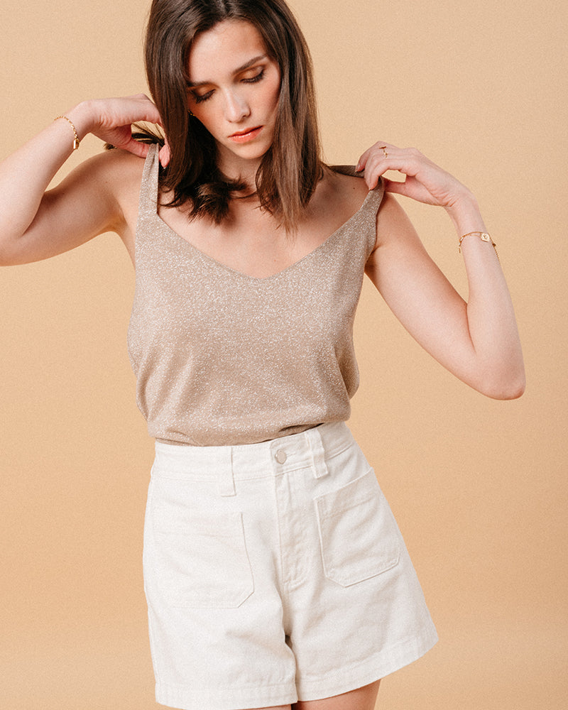 SHORT ECRU MIGNONNE ECRU