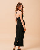 ROBE LONGUE NOIR MILA NOIR