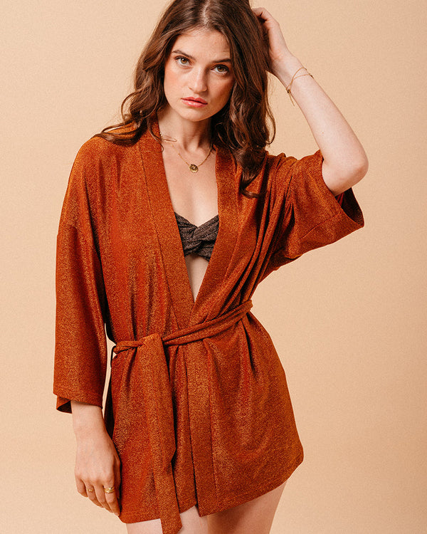 KIMONO LADRILLO MINDY LADRILLO