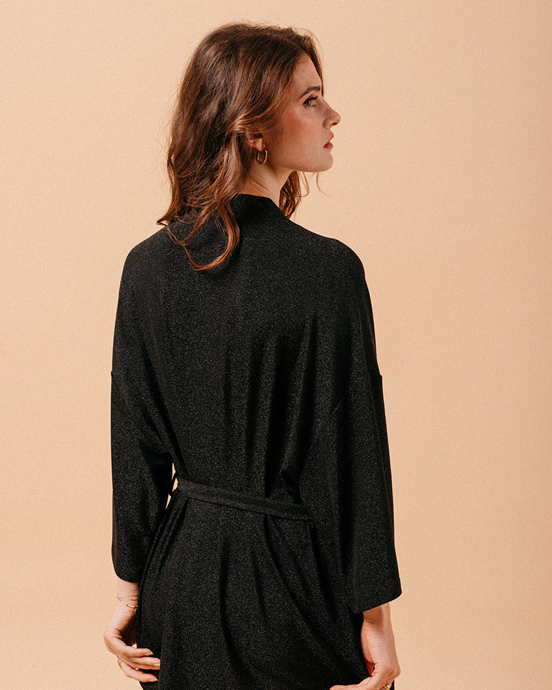 KIMONO NEGRO MINDY NEGRO