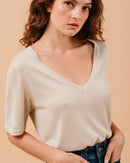 TEESHIRT ECRU MISS ECRU