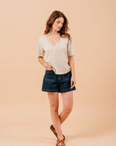 TEESHIRT ECRU MISS ECRU