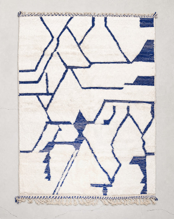 Moroccan Berber Beni Ouarain Rug 3.08 × 1.94 m