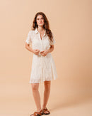 ROBE ECRU MOLIERE ECRU
