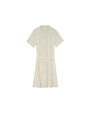 ROBE ECRU MOLIERE ECRU