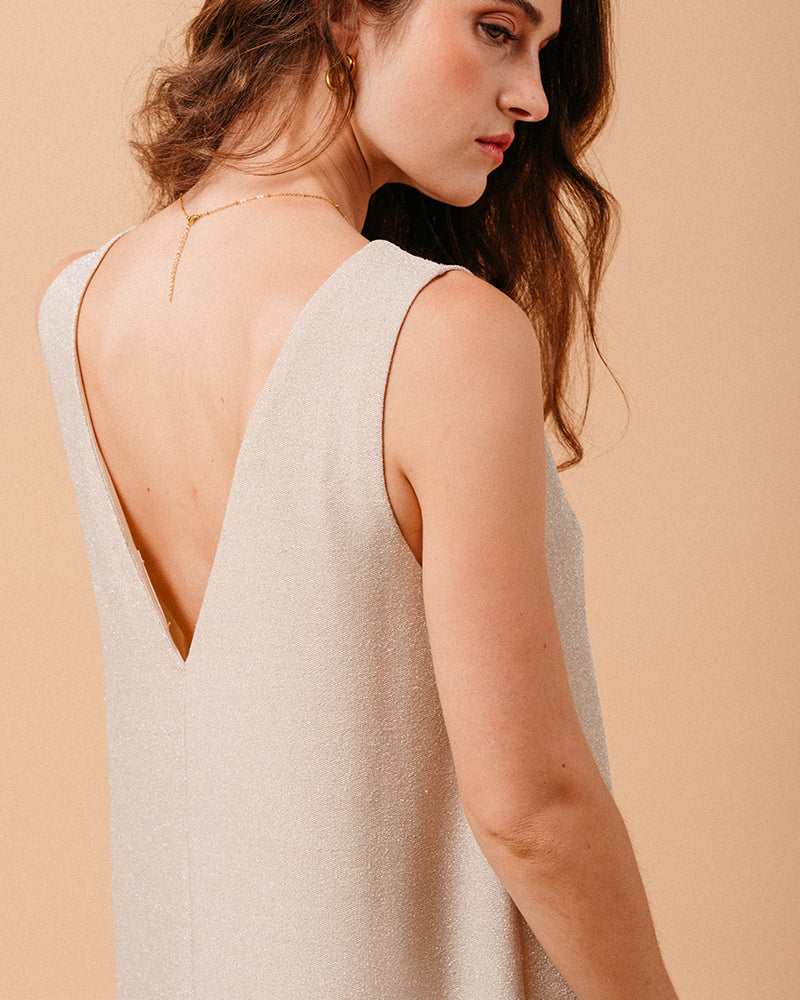 VESTIDO MOLLY ORO