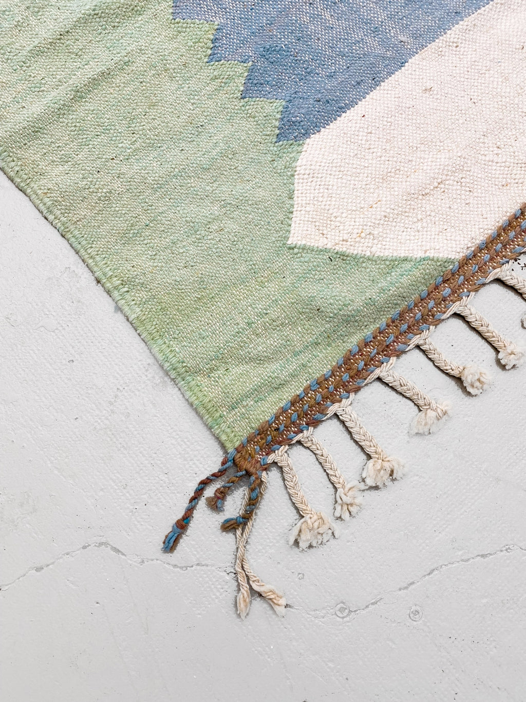 Moroccan Berber kilim 1.43 × 1.04 m