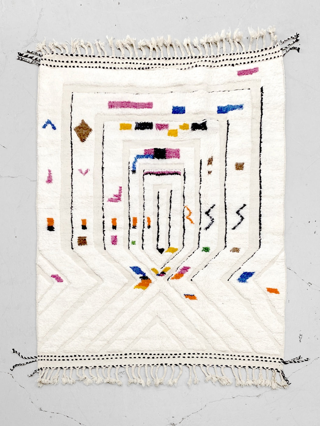 Tappeto berbero Beni Ouarain 2,10 x 1,60 m