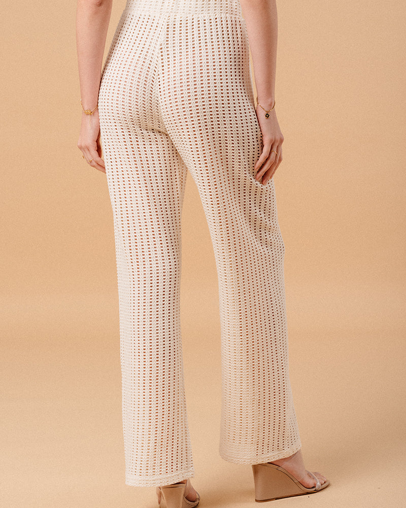 PANTALON BEIGE MORGANE BEIGE