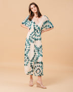 ROBE VERT MOUFLE VERT