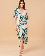 ROBE VERT MOUFLE VERT