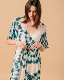 ROBE VERT MOUFLE VERT