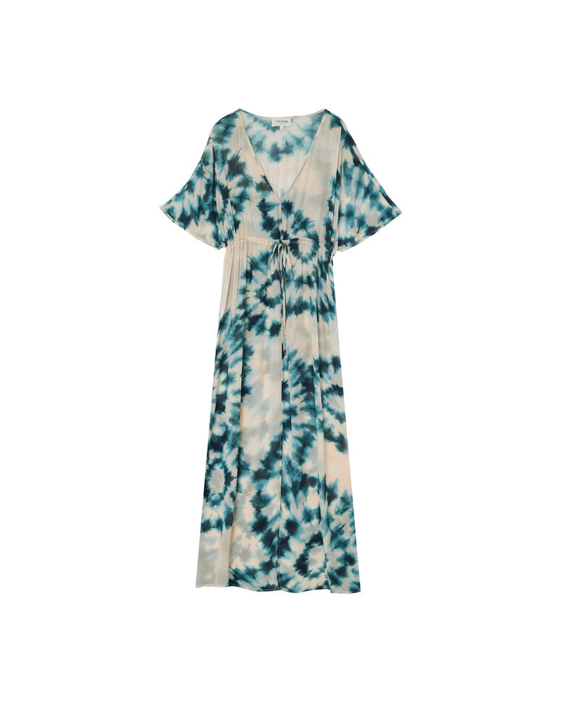 ROBE VERT MOUFLE VERT