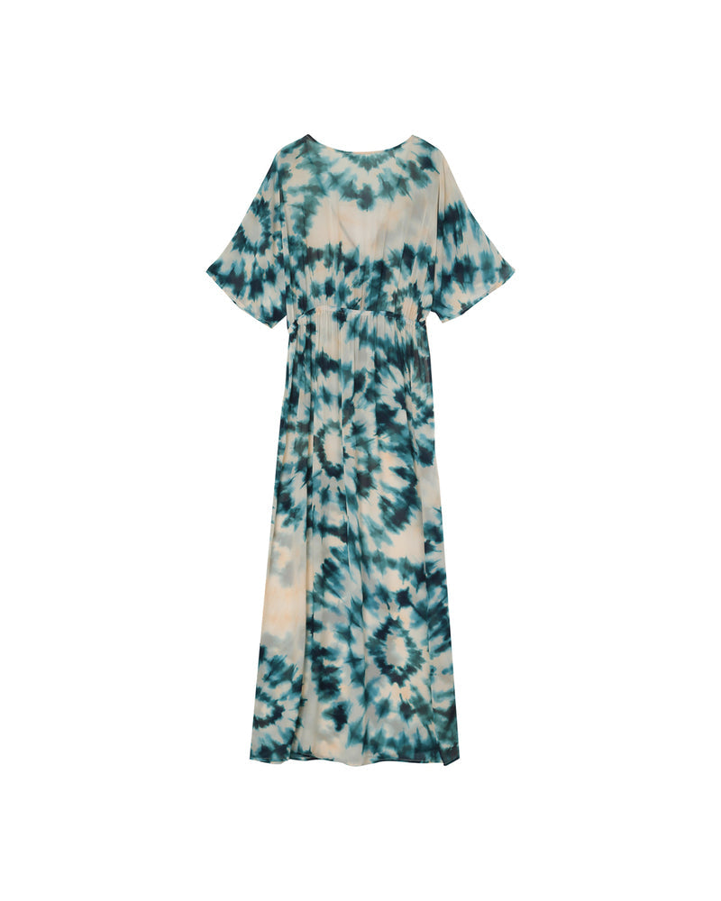 ROBE VERT MOUFLE VERT