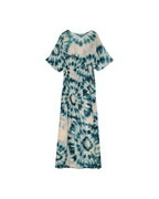 ROBE VERT MOUFLE VERT