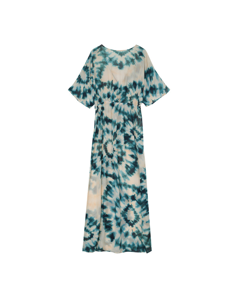 ROBE VERT MOUFLE VERT