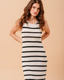 VESTIDO RAYAS ESPUMA RAYAS