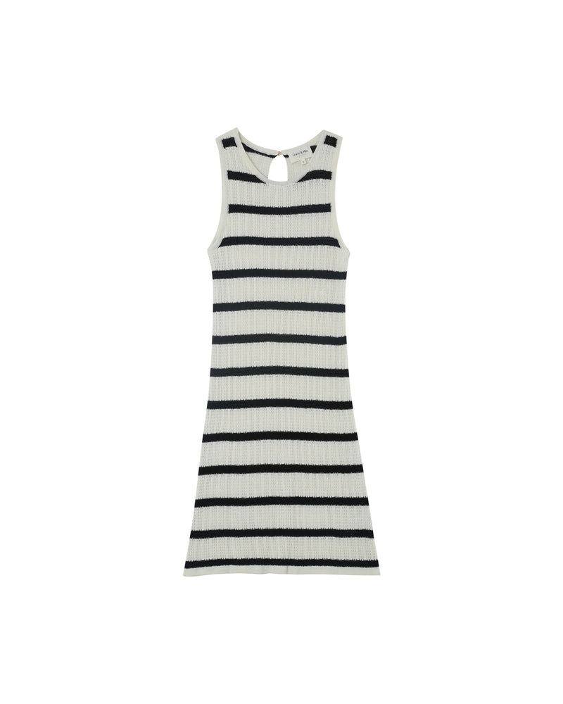 VESTIDO RAYAS ESPUMA RAYAS