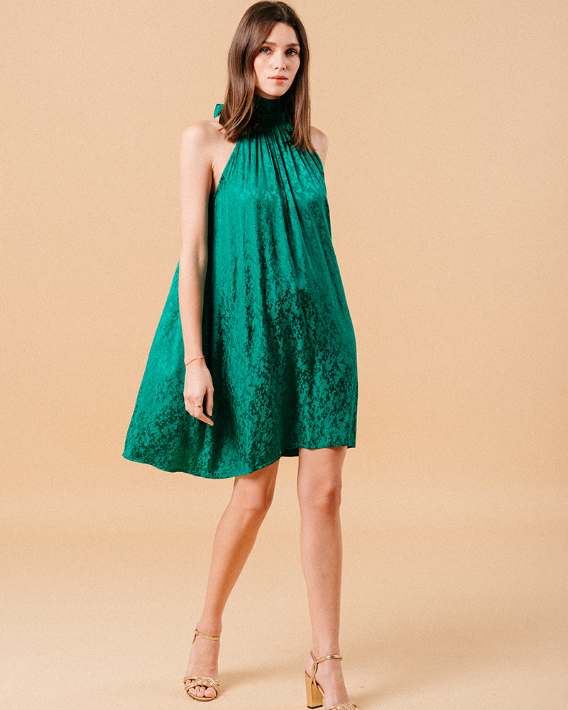 ROBE VERT MURIEL VERT