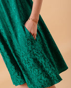 ROBE VERT MURIEL VERT