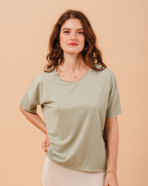 GREEN T-SHIRT MUST GREEN