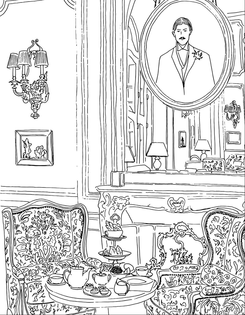 Paris : Carnet De Coloriage - Zoé De Las Cases