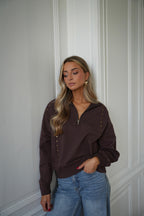 Victoria Chocolat - Studded Sweatshirt