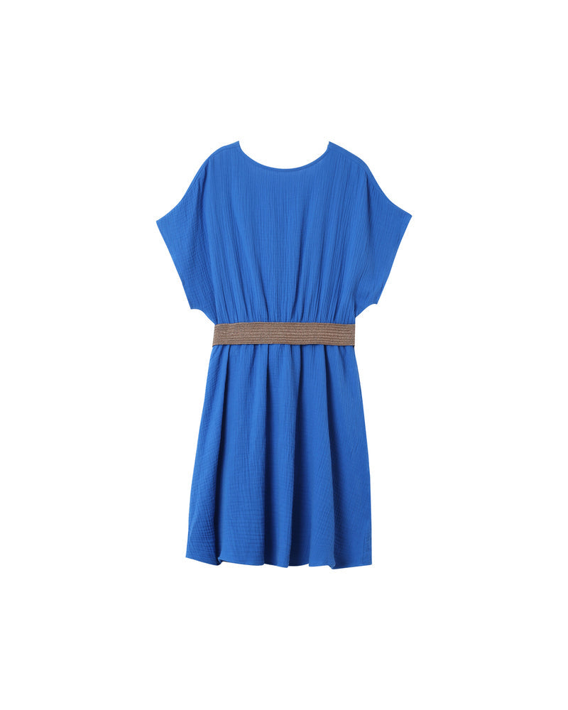 ROBE BLEU MYRTILLE BLEU