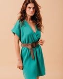 ROBE VERT MYRTILLE VERT