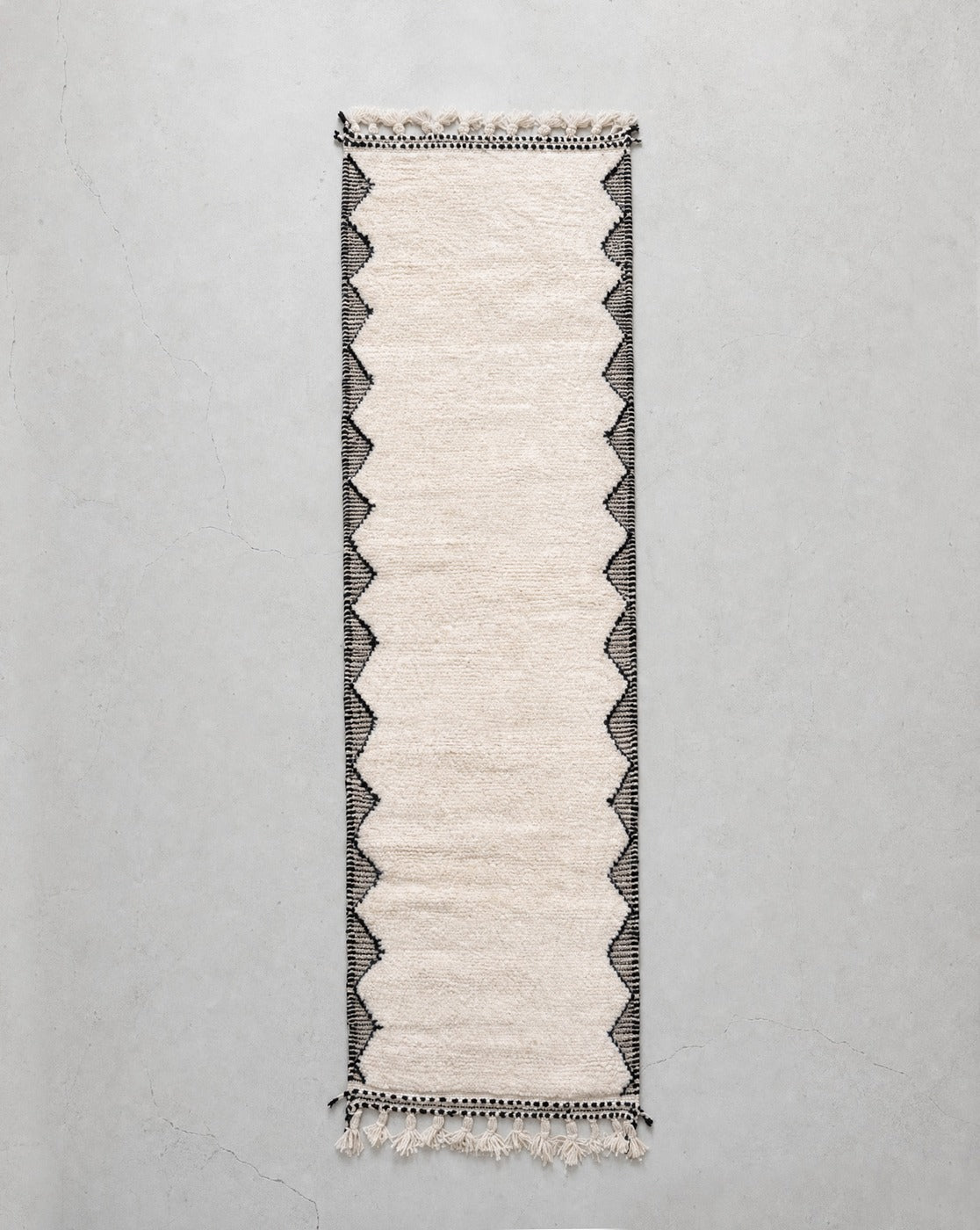 Tapis Berbère Marocain Beni Ouarain 2,94X0,77M